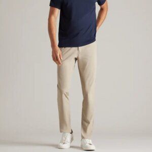 Rhone Commuter Slim Pants Khaki Mens 36x28